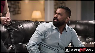 Dominic Pacifico, Victoria Voxxx And Dante Colle In Two Sexy Friends Planned A Bisexual Foursome To Save Their Marriage
