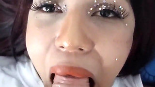 18 year old brunette big saggy tits from New York United States fucking her stepbrother's big dick cute