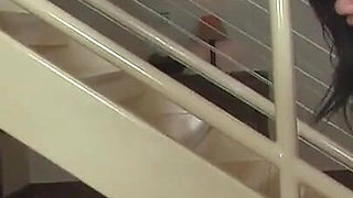 Asian Masseuse Ties and Drains His Balls