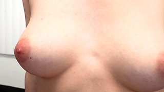 Blonde brunette babes in threesome