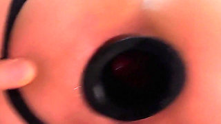 Her Fucking Asshole Was Thoroughly Used, and the Juicy Prolapse Was Completely Filled with Cum