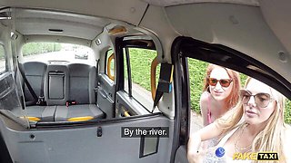 Big tits porn with enticing Stacey Saran and Princess Paris from Fake Taxi