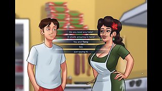 Petite Hot Milf Gets Hardcore Fucked by Big Cock in Tight Pussy – Big Tits Huge Ass Kitchen Sex