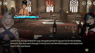 Rise of Eros Ch. 2 - The Royal Banquet - Having some kinky fun in a library and being loud