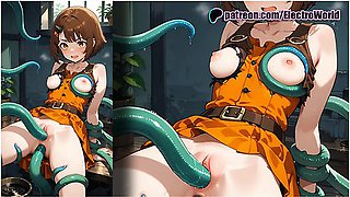 Endorsi Jahad - The Princess Couldnt Pass The Tower Floor And Got Team Bukake!