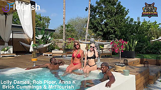 Mrflourish Pool Podcast: Adult Stars Lolly Dames, Rob Piper, Anna K and Brick