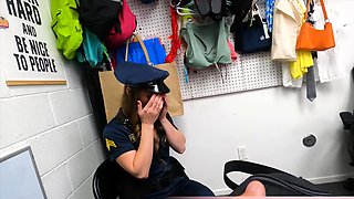 Mira Monroe in police uniform fucked