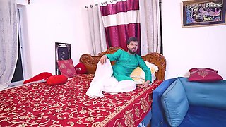 Desi Indian Thirki Husband fucks his all four wives at the same time and cumshot on face ( Hindi Audio )