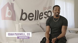 Arabelle Raphael & Isiah Maxwell get down and dirty with each other in a steamy reality show interview