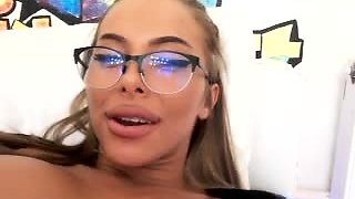 USA sexiest blonde pregnant big boobs beauty webcam show