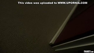 Creepy Stepbrother Spy On Stepsister Blonde Teen 18+ Girl