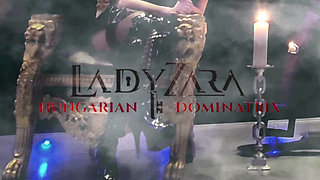 Lady Zara Miss Alessa Milano Barefoot Licking, Barefoot Food Crushing, Barefoot Gagging, Spitting, Part 2