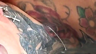 Hot Leather Latex Slut Fucked Hard in the Ass!