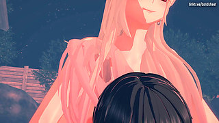 Marin Kitagawa Three Studs at a Beach Hideaway to Get a Sticky Bukkake