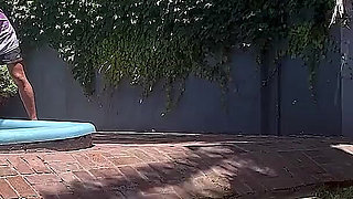 I Went to Clean Her Pool and Fucked Her While Her Husband Wasn't There