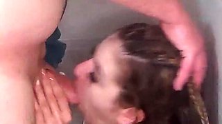 Hot French MILF Coquette Takes Big Cock in Shower - Blowjob & Doggystyle Fuck