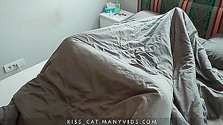 What Are You Doing? Dont Cum Inside Step Mom! Step Son Fucks Blindfolded Step Mother 10 Min