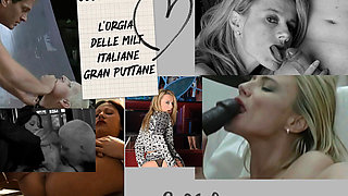 The Orgy of Italian MILF Super-whores