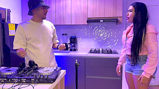 MILF Cuckolds Her Husband with Horny Puverto Dj - Lalucero