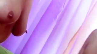 Two horny skinny teens get it with huge toys to orgasm