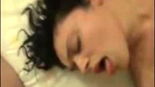 Sub busty brunette submissive: Blowjob, Big Tits  Amateur Porn