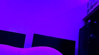 Amateur brunette double toying on webcam