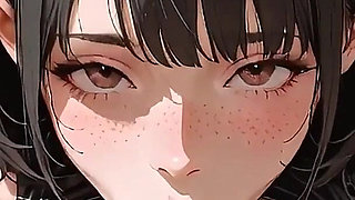 Cute Girl Sloppy Blowjob Anime Hentai Ai