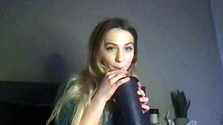 Webcam amateur tasha sky entertains a voyeurs foot fetish w
