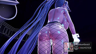 mmd r18 Karin Ah Yeah Boobcam fuck hard dildo 3d hentai