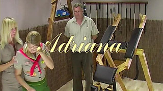 Adriana Bare Back Whipping Classic0834