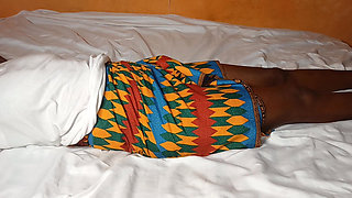 African Student and Teacher Enjoying Themselves