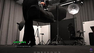 Husband Fucked His Busty Wife and Creampiedherpussy- 3D Hentai Game -theoffice