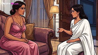 Jaya Melts in His Arms, Taking Him Deep in Every Slow Thrust - AI Generated