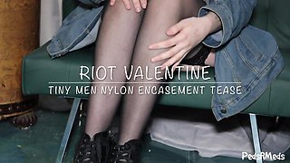 Riot Valentine Tiny Men Nylon Encasement Tease