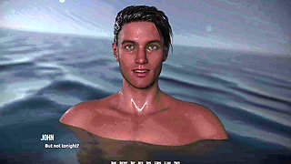 Dominos Beach 16 John First Date Fiona Boat Ocean Sunset Sfw