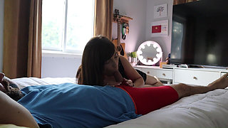 Stepdaddy Isn't Home, Lets Have Fun - Horny Stepmom