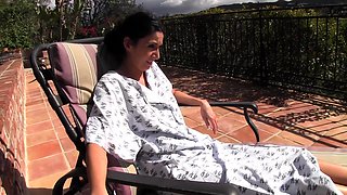 Sexy hottie Anetta Keys enjoys a solo toy masturbation