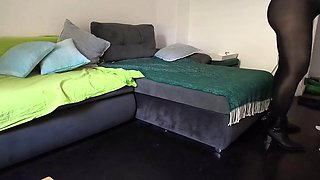 Lesbian Stepmoms Nylon Buddy