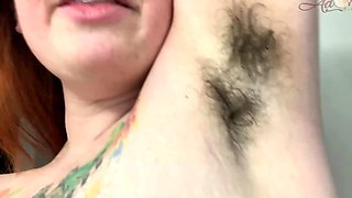 Kinky Hairy redhead fetish