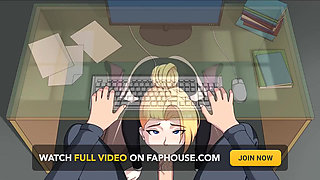 Kunoichi Trainer - Ninja Naruto Trainer - Part 110 - Secretary Blowjob Under Table by Loveskysanx