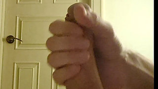 I Wank Outside My Step Sisters Bathroom to See if She Will Touch My Dick or Ask Me to Leave
