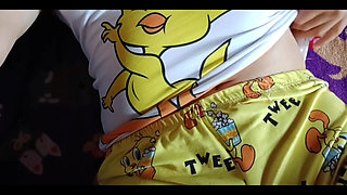 Girl Gets Fucked by Her Dildo