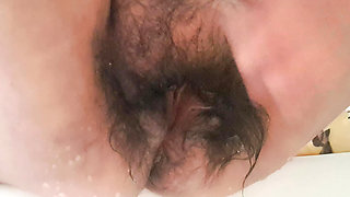 stepmother dripping water into her vagina washing it