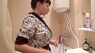 Naughty shower sex and public nudity