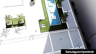 Funny Samantha 38G and Sara Jay - licking pussy smut - Sara Jay