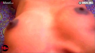 Indian beauty captivates with daring love passion in thrilling intimate play