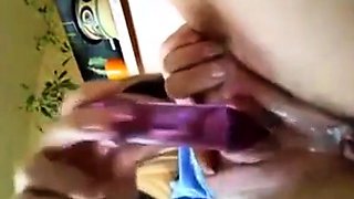 Creamy Pussy Orgasm with a Sex Toy