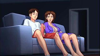 Hot Step Sister Fucks Anon in Summertime Saga 3D Cartoon Sex Game