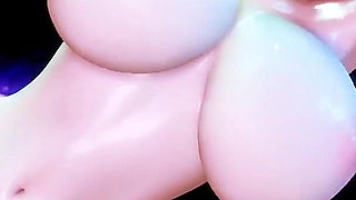 Virtual Fantasy: Goddess with Big Assets - 3D Animation Hentai
