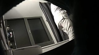 aussie Stepmom peeked in the bathroom